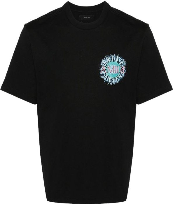 T-shirt Amiri Logo Graphic Noir