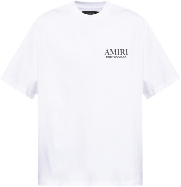 T-shirt Amiri Hollywood CA Blanc