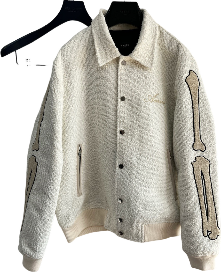 Amiri Veste Teddy Outline Face Crème