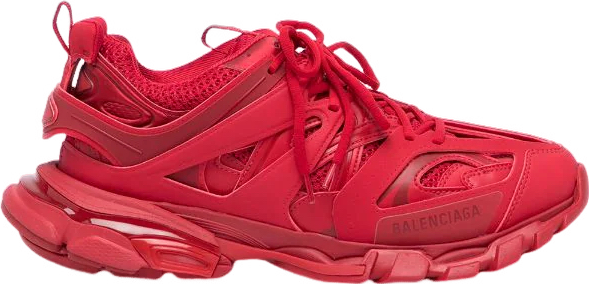 Balenciaga Track Sneaker Rouge Monochrome