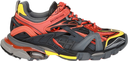 Balenciaga Track Sneaker Rouge Noir Jaune
