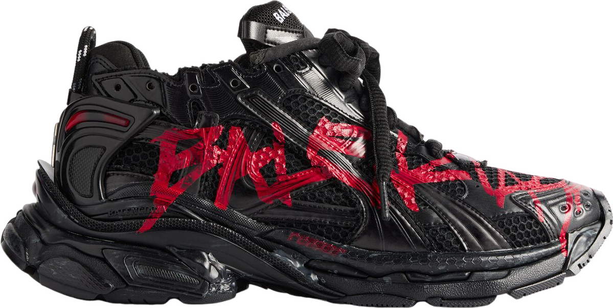 Balenciaga Triple S Sneaker Noir et Rouge