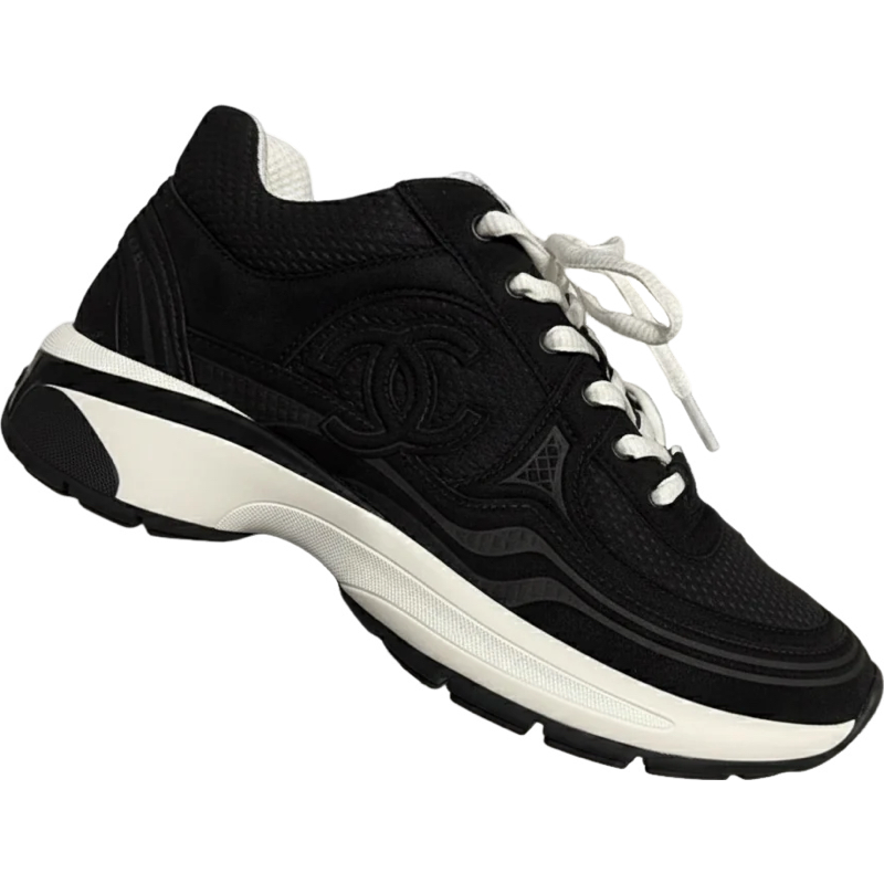 Balenciaga Sneaker CC Logo Noir et Blanc