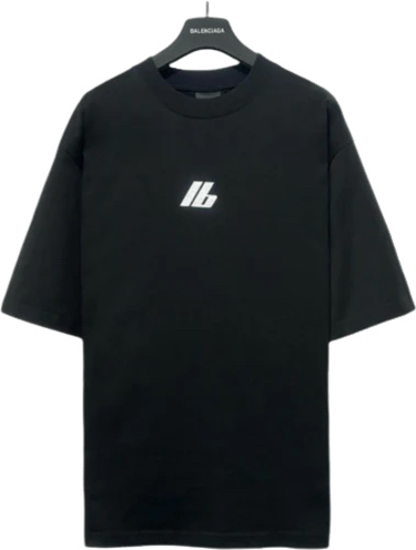 Balenciaga T-shirt Logo IB Noir