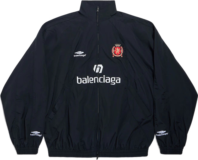 Balenciaga Veste de Survêtement Umbro Logo Balenciaga Noir