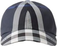 Casquette Burberry Check Canvas