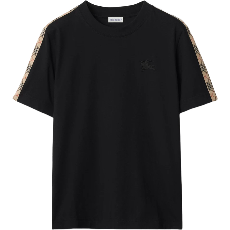 Burberry T-shirt Manches Courtes Check Vintage