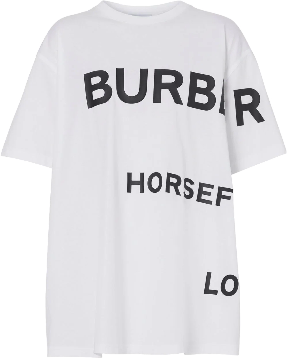 Burberry Horseferry T-shirt Oversize Blanc