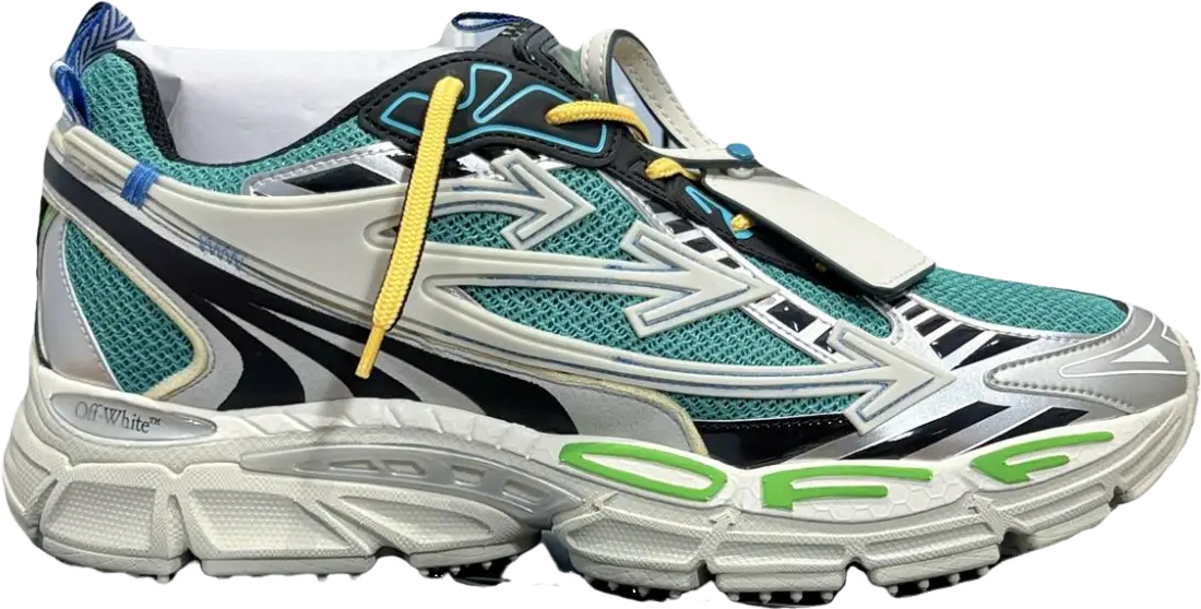 Céline Sneaker Runner Turquoise Blanc et Noir