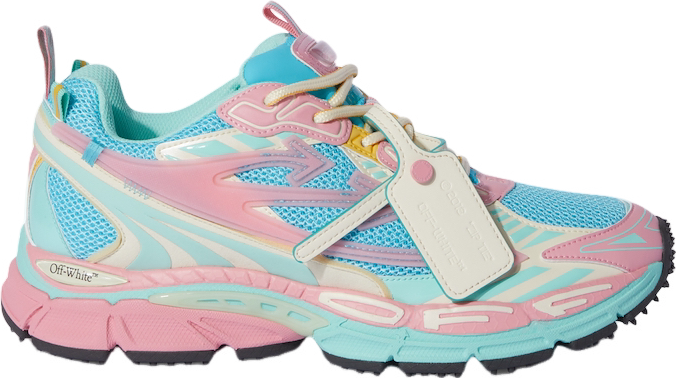 Céline Sneaker Running Turquoise Rose Pastel
