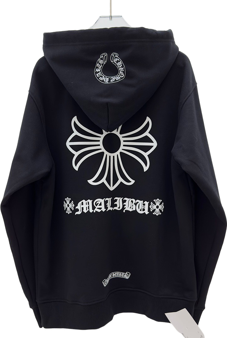 Hoodie Magliba Bow Motif Noir