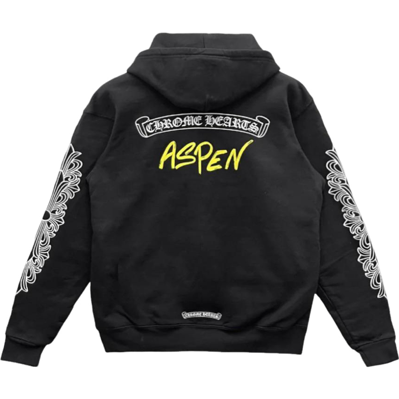 Chrome Hearts Aspen Hoodie Black