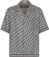 Dior Chemise à Manches Courtes Motif GG Monogram