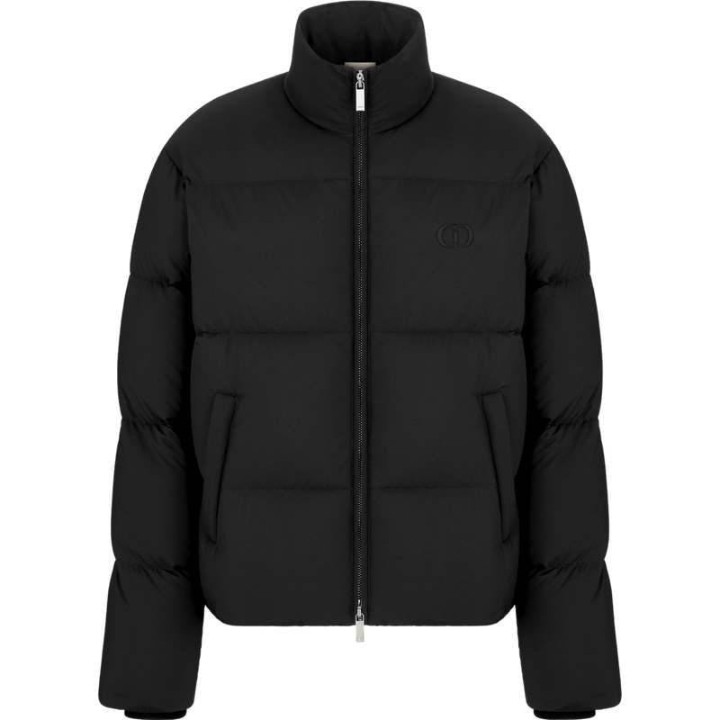 Dior Puffer Jacket Black CD Logo