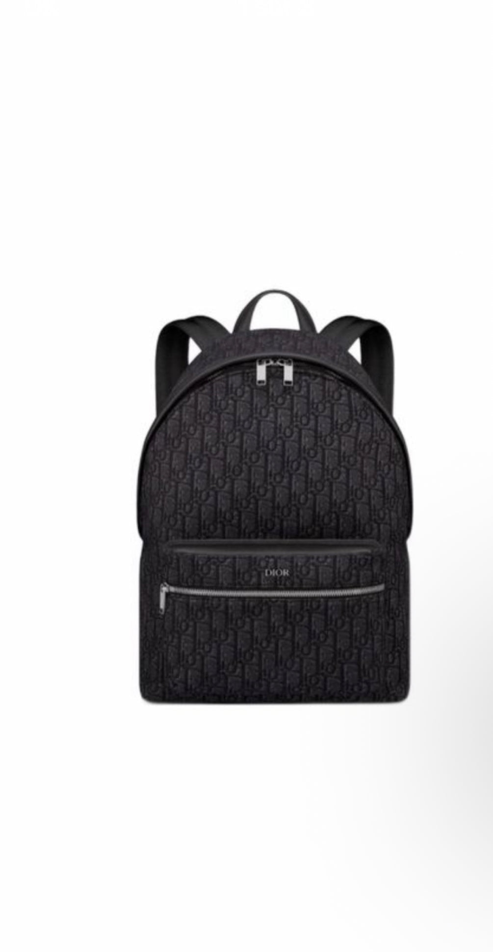 Sac à dos Dior Oblique Monogram Canvas Noir