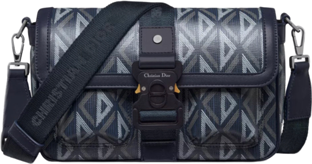 Sac Christian Dior Oblique Monogram Flap Shoulder Bag