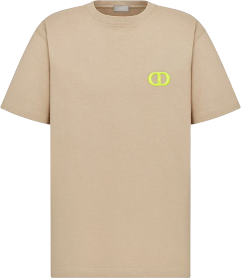 Dior T-Shirt CD Logo Beige
