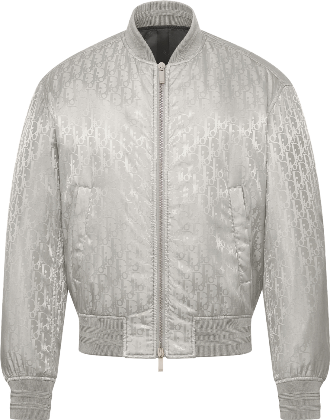 Bomber Dior Oblique Monogram Gris Clair
