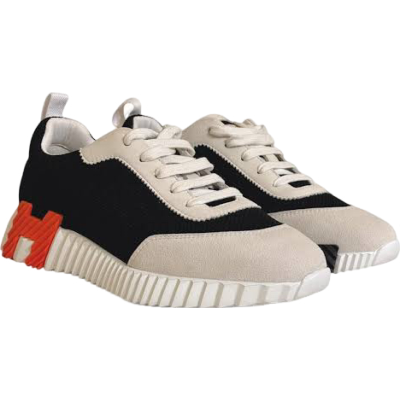 Sneaker Été Lisse Triple S colorblock noir beige rouge