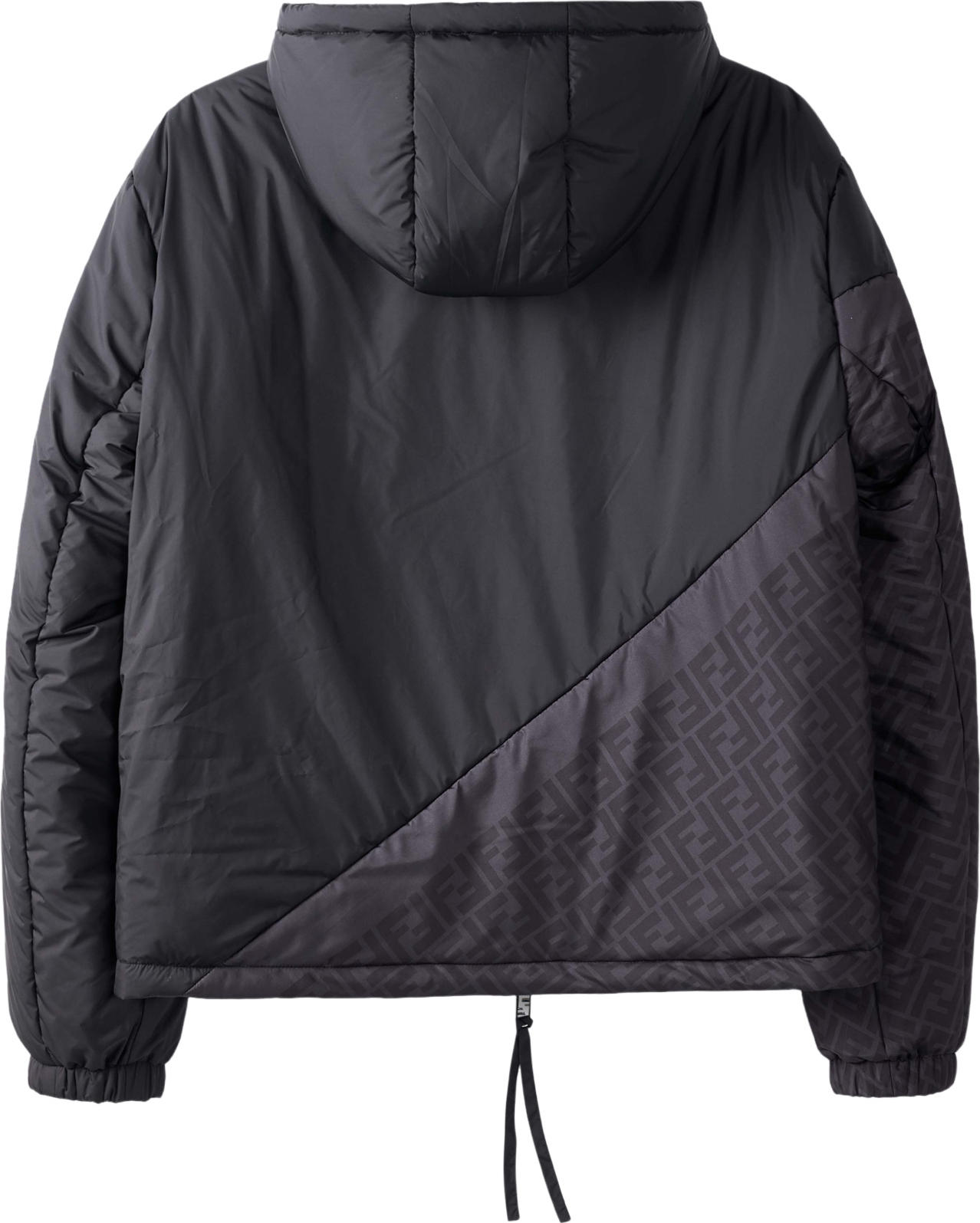 Doudoune Fendi Zucca Colorblock Noir