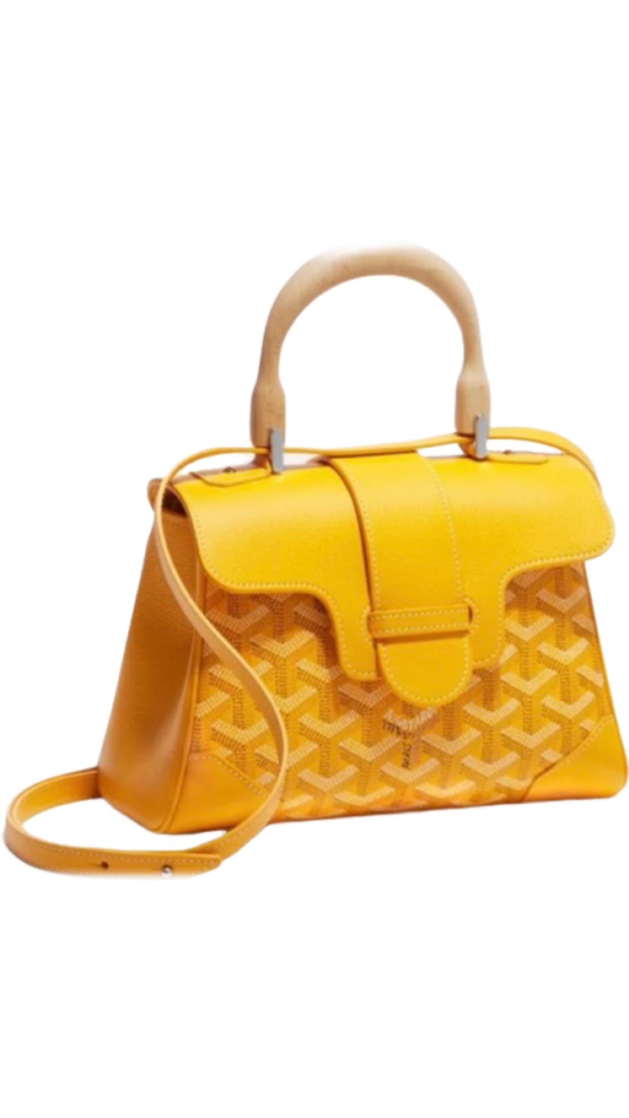 Sac à main Goyard Saigon PM Jaune Citron