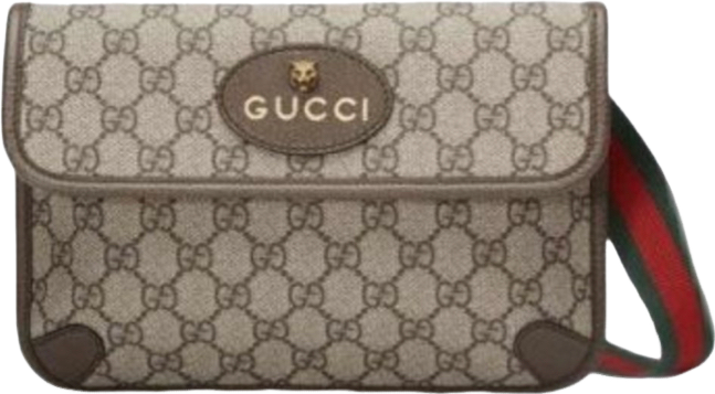 Sac Gucci GG Supreme Canvas Avec Bande Web