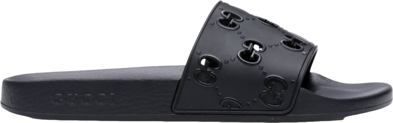 Gucci Slide Monogram GG Noir