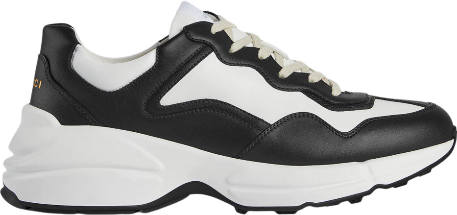Sneaker Gucci Rhyton Bicolore Noir et Blanc