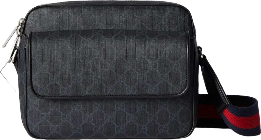 Sac Gucci Messenger GG Supreme Canvas Noir