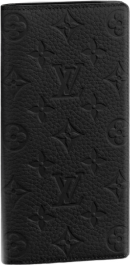 Portefeuille Louis Vuitton Brazza Monogram Empreinte Noir