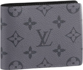 Portefeuille Louis Vuitton Monogram Canvas Gris