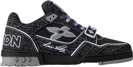 Louis Vuitton Trainers Black 2k25 Qualité