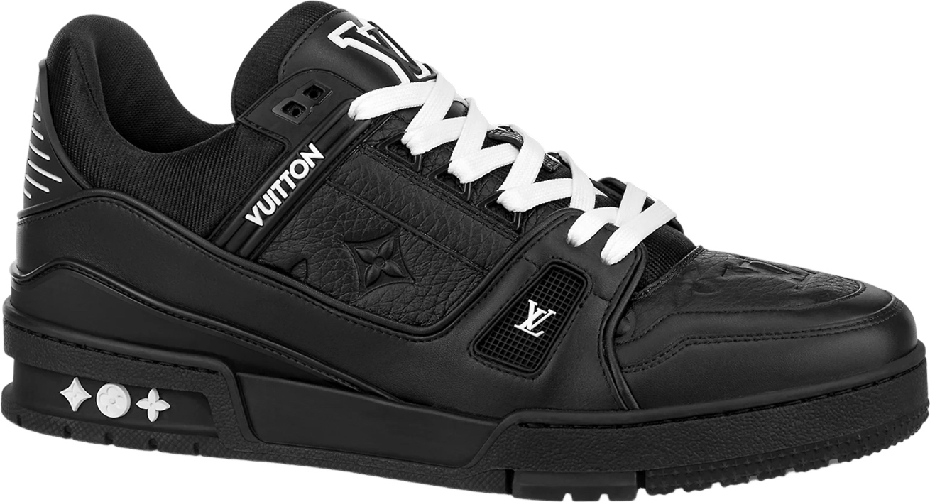 Sneakers Louis Vuitton Trainers Noir et Blanche