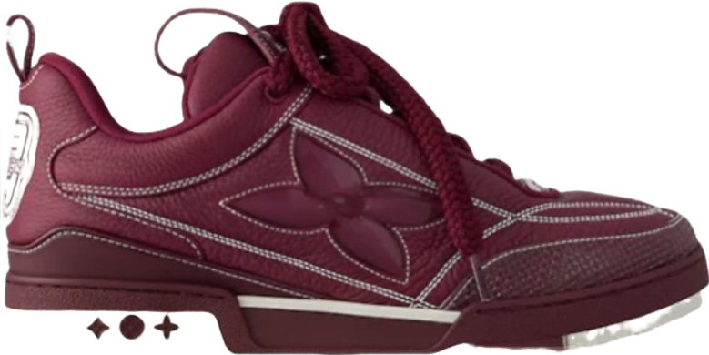 Sneakers Louis Vuitton Skate Bordeaux
