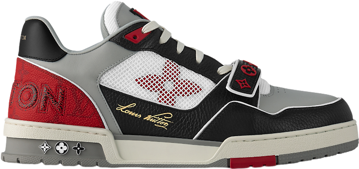 Louis Vuitton Trainers Velcro Red