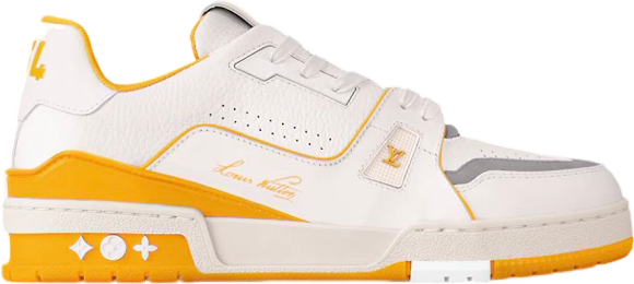 Louis Vuitton Trainers Blanche/orange