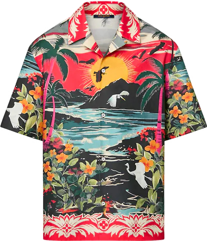 Chemise Louis Vuitton Imprimés Manches Courtes