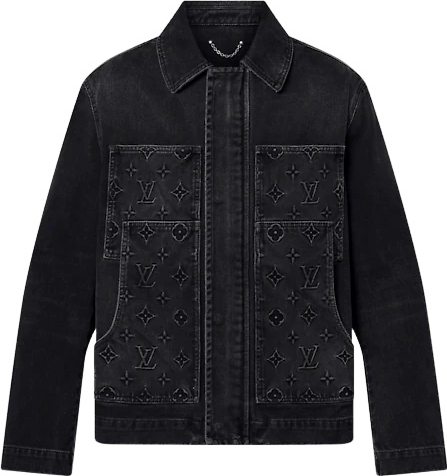 Haut À Col Rond Louis Vuitton Black