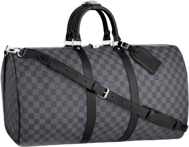 Sac Keepall 55 Damier Graphite