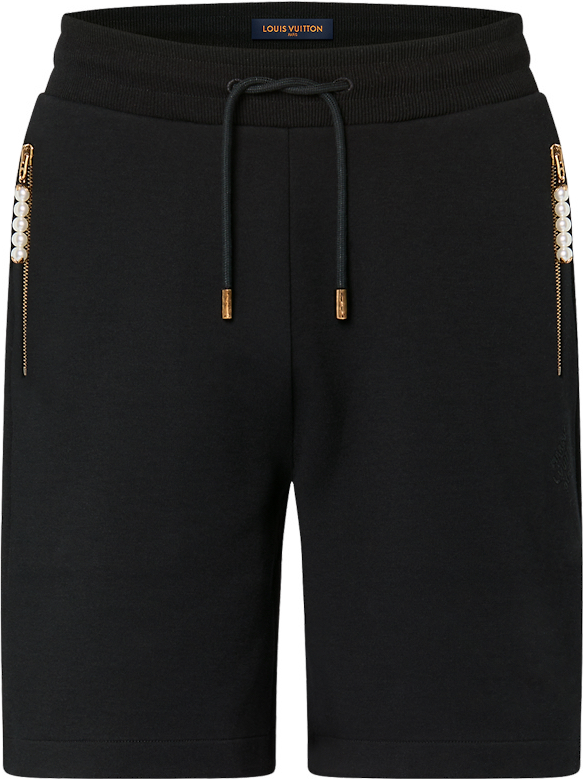 Short Louis Vuitton en Jersey Brodé