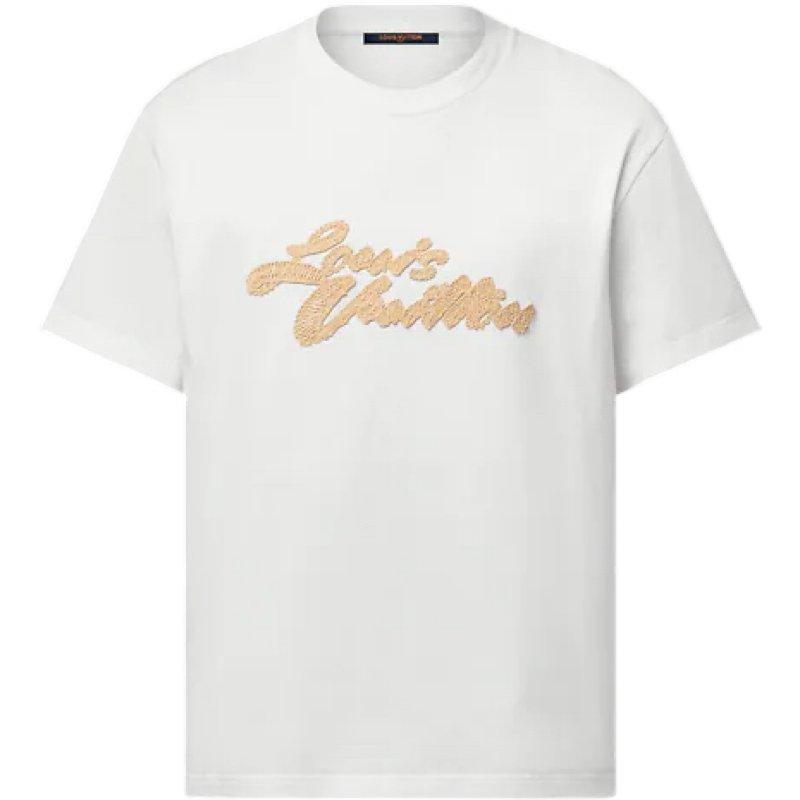Tee-shirt Louis Vuitton À Signatures Brodées
