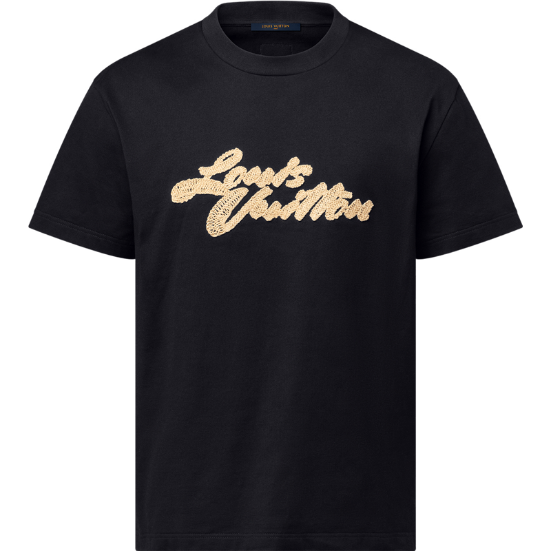 Tee-shirt Louis Vuitton À Signatures Brodées