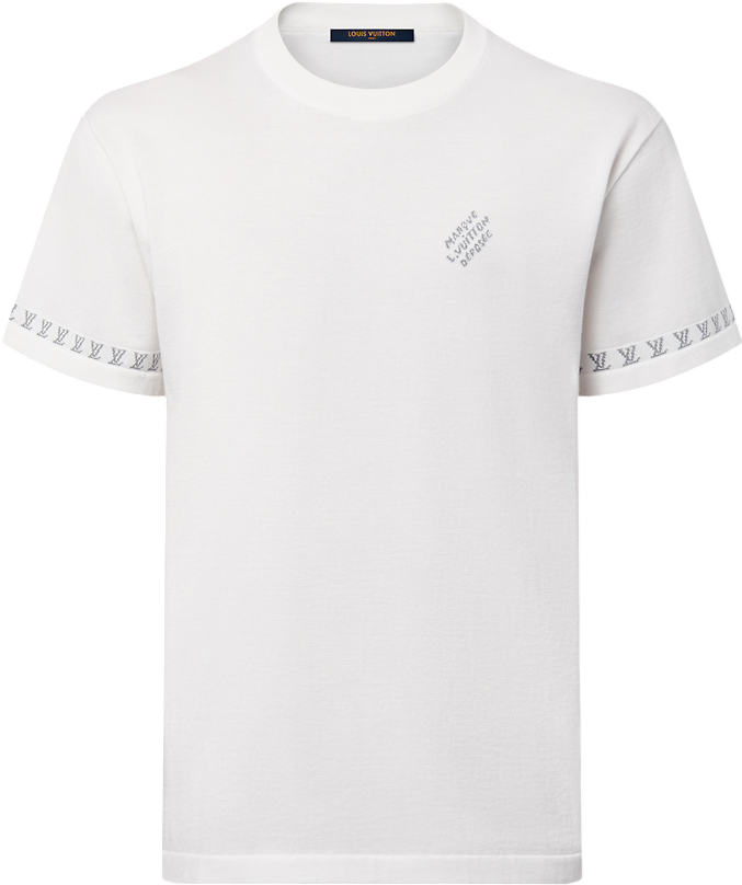 T Shirt Louis Vuitton Coton Double Face