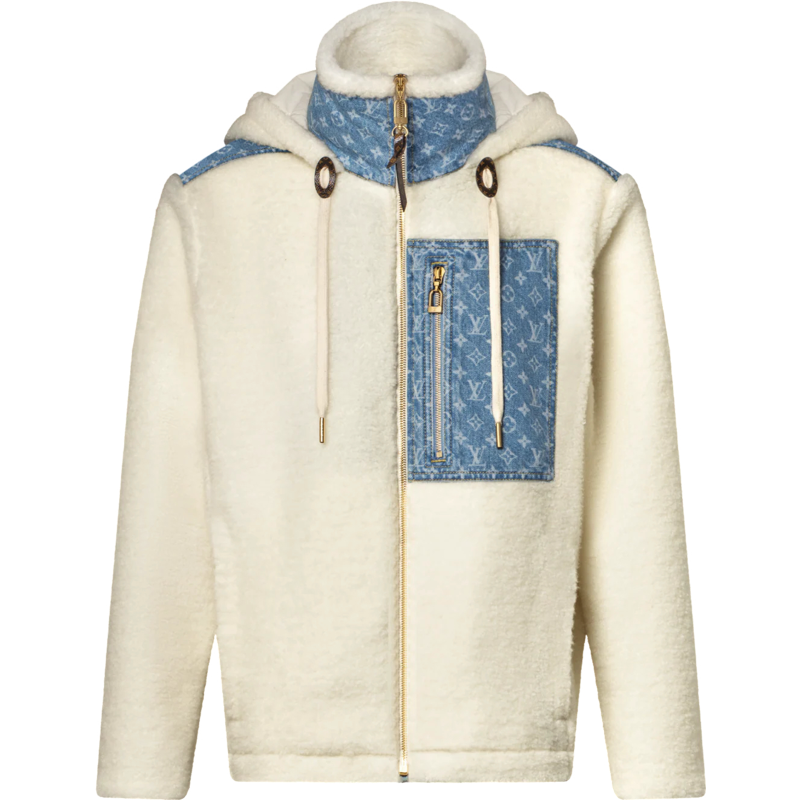 Veste Polaire À Détails Monogram Femme