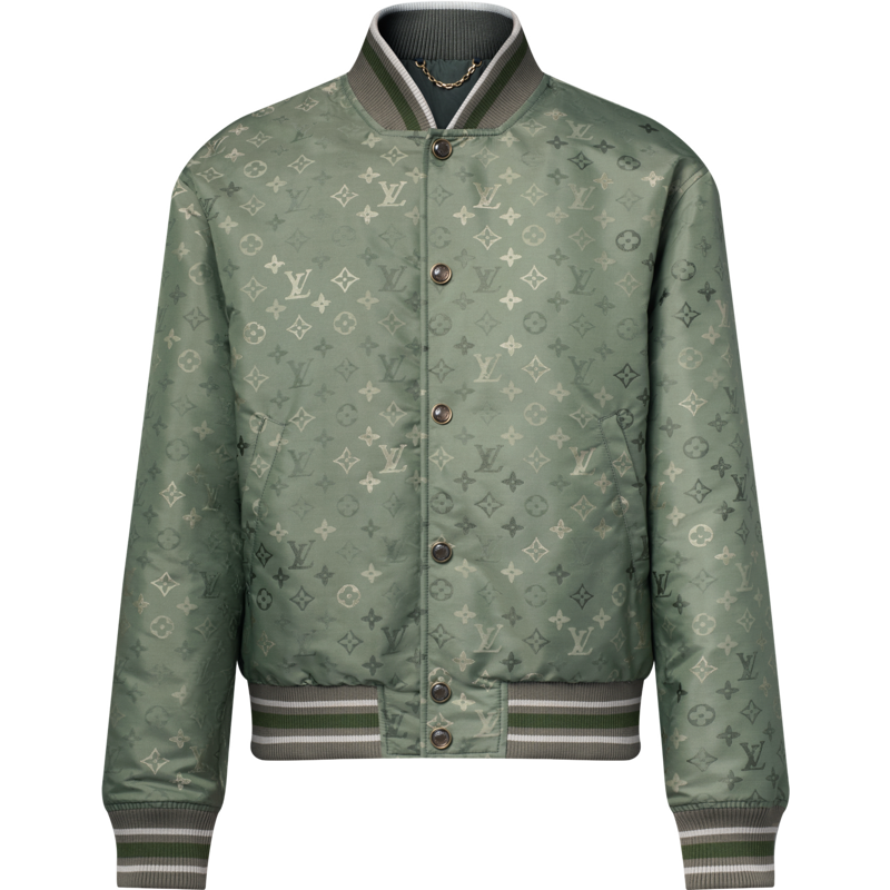 Bomber Monogram Louis Vuitton Kaki