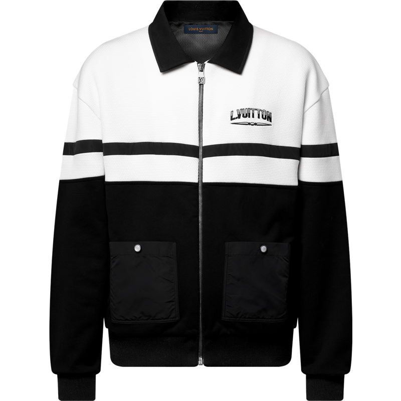 Blouson en Jersey Bi-matière Louis Vuitton