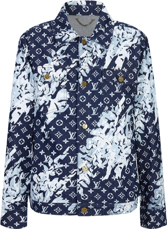 Veste en Jean Louis Vuitton