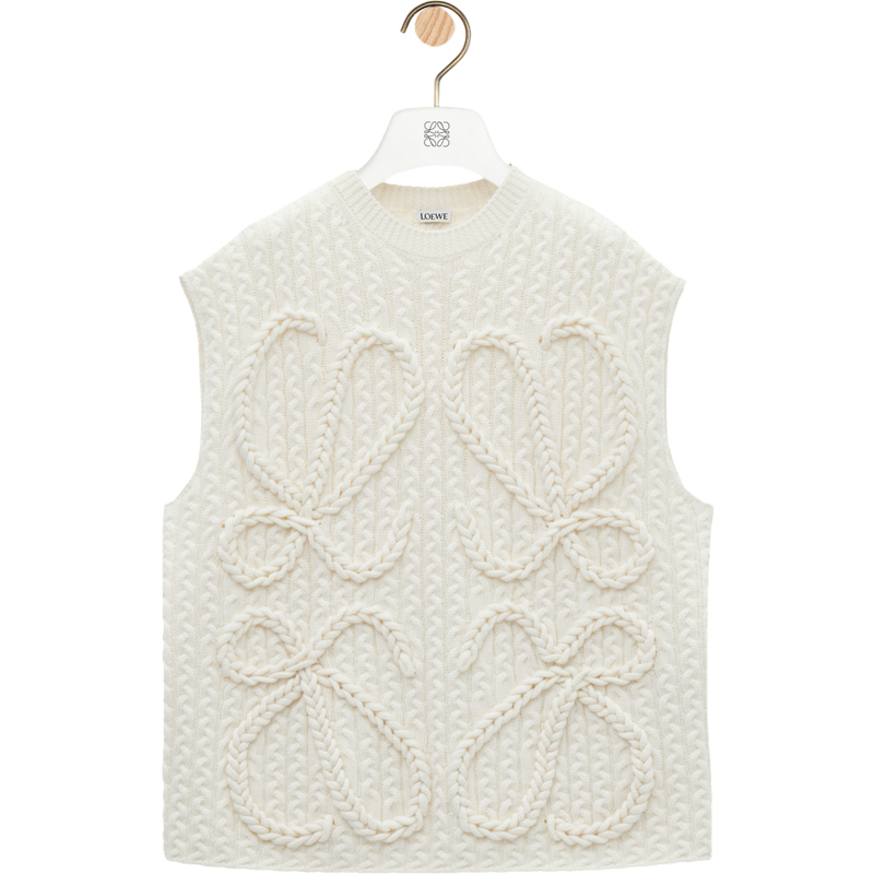 Pull Sans Manches en Laine Loew