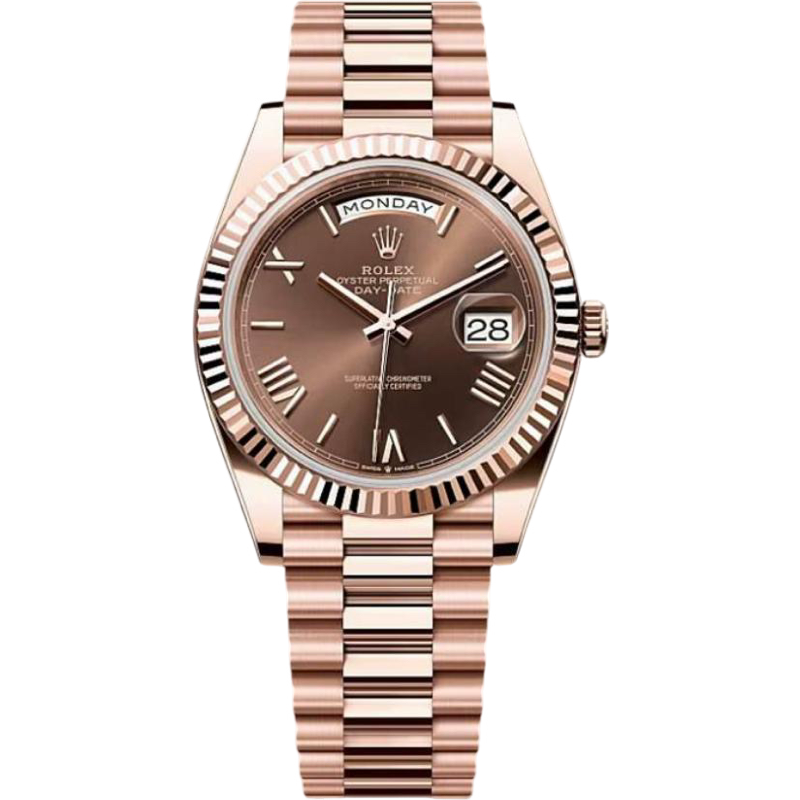 Day-date Everose Chocolate President