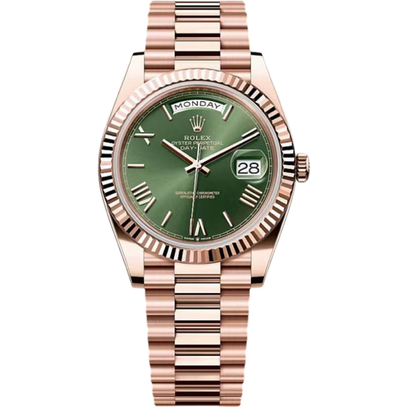 Day-date Everose Olive President